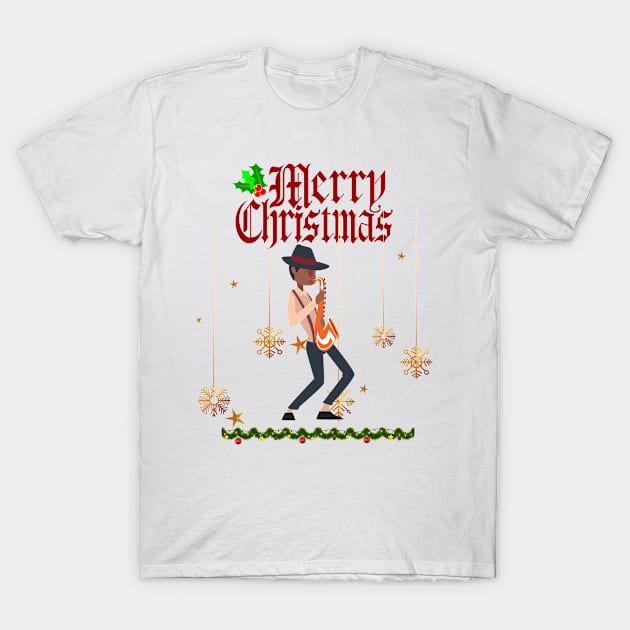 Christmas Wishes to Jazz musicians, Jazz lovers, music lovers, Jazz Mom, Jazz Dad T-Shirt by johnnie2749